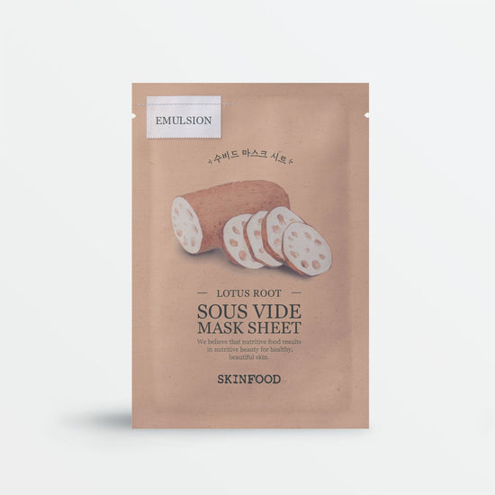Lotus Root Sous Vide Mask Sheet (1 pc)