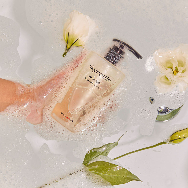SkyBottle Perfumed Body Wash White Rain (300ml)