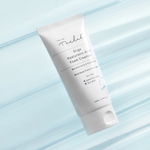THE LAB Oligo Hyaluronic Acid Foam Cleanser in blue background