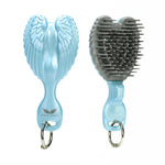 Tangle Angel Keyring Blue