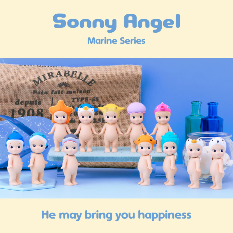 Sonny Angel Marine Animals (1 pc) Skin Cupid COLLECTION