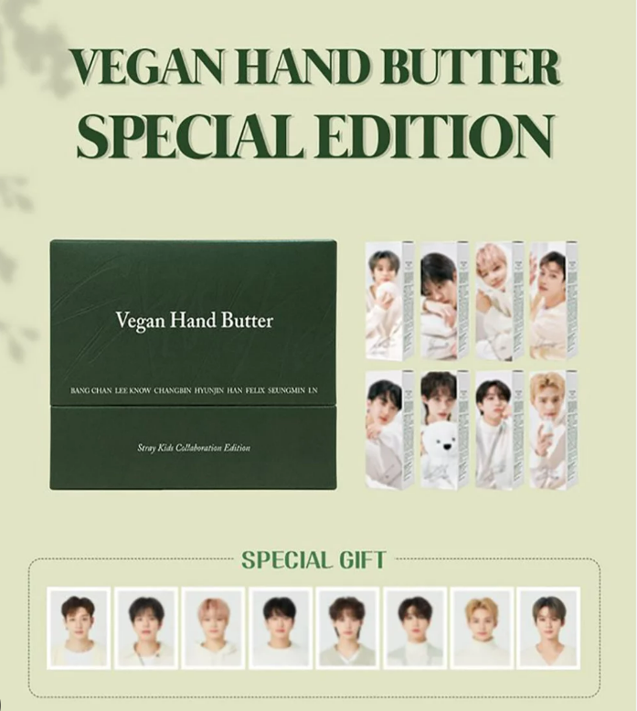 NACIFIC x Stray Kids Vegan Hand Butter Set (8 types) + OT8 Photocards