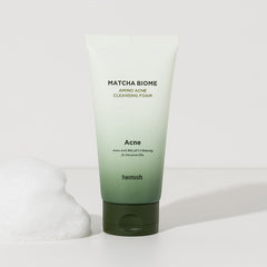 HEIMISH Matcha Biome Amino Acne Cleansing Foam (150ml) Korean foam cleanser 