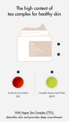DR CEURACLE Vegan Kombucha Tea Gel Cream (75ml) Ingredients